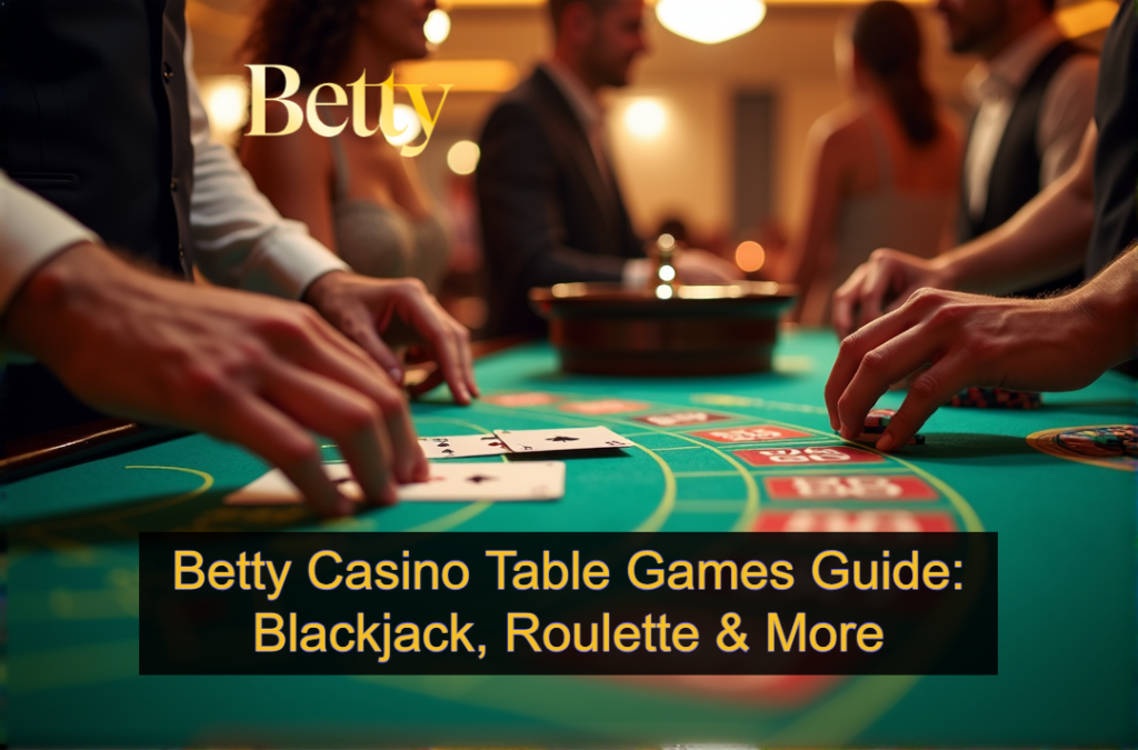 Betty Casino Table Games Guide_ Blackjack, Roulette & More